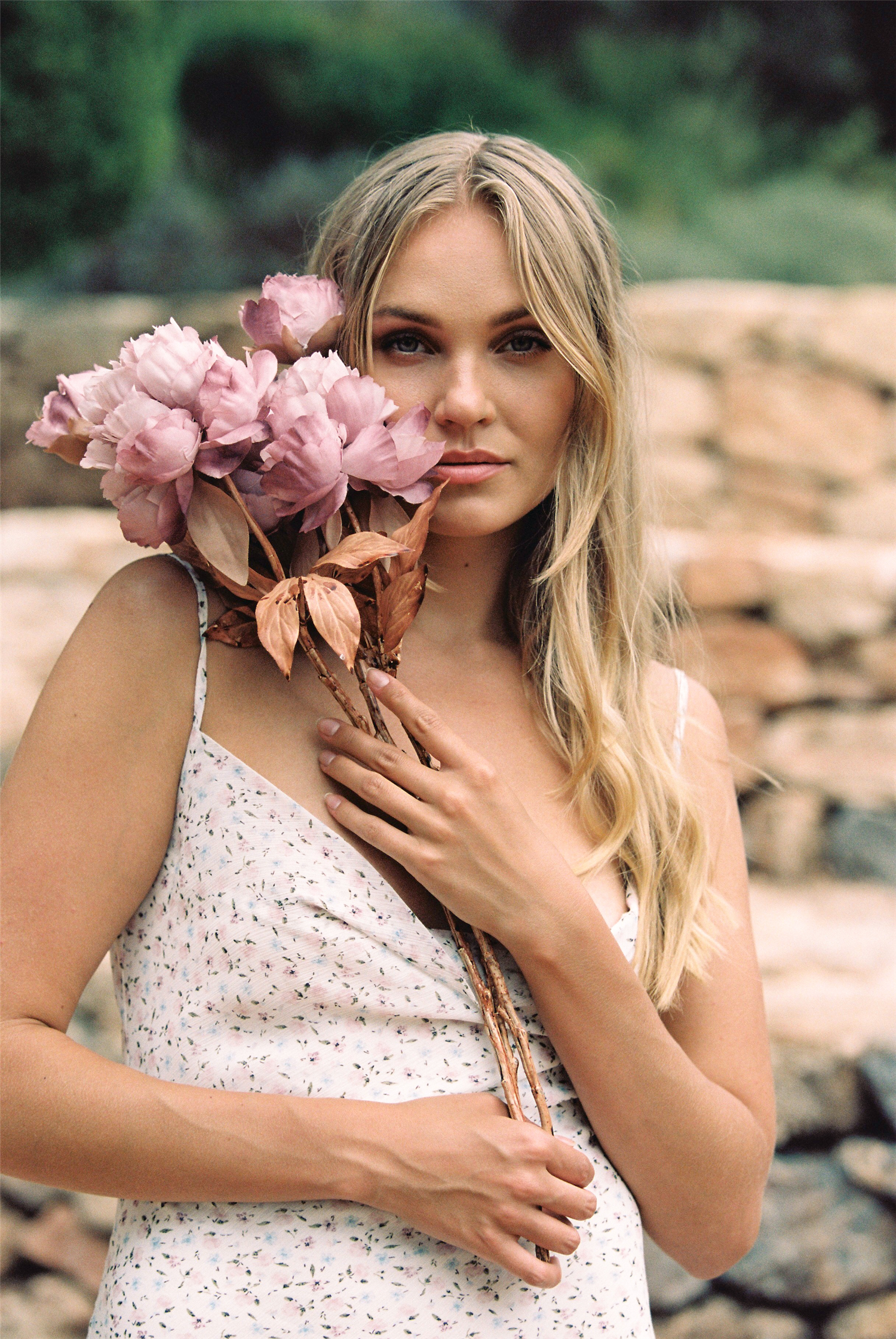 Milea Tulum Midi Dress - M - Kjoler