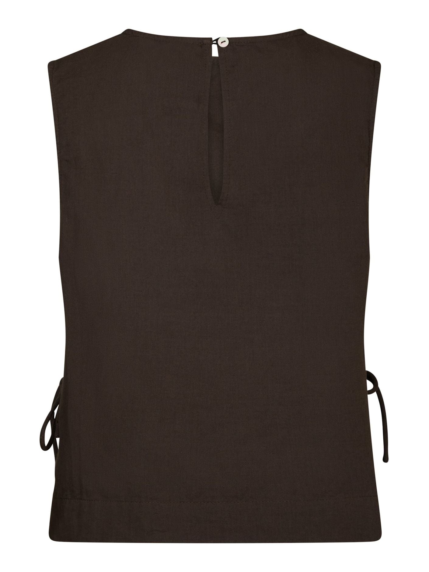 Svetlana Linen Top - Overdeler