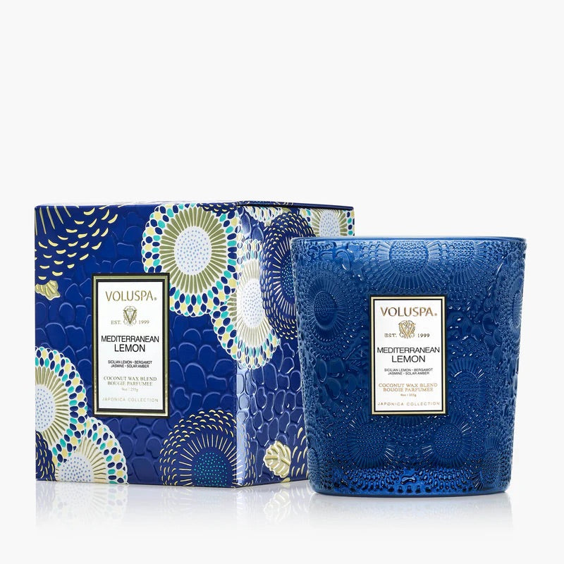 Classic Boxed Candle 269g - Mediterranean Lemon - Tilbehør