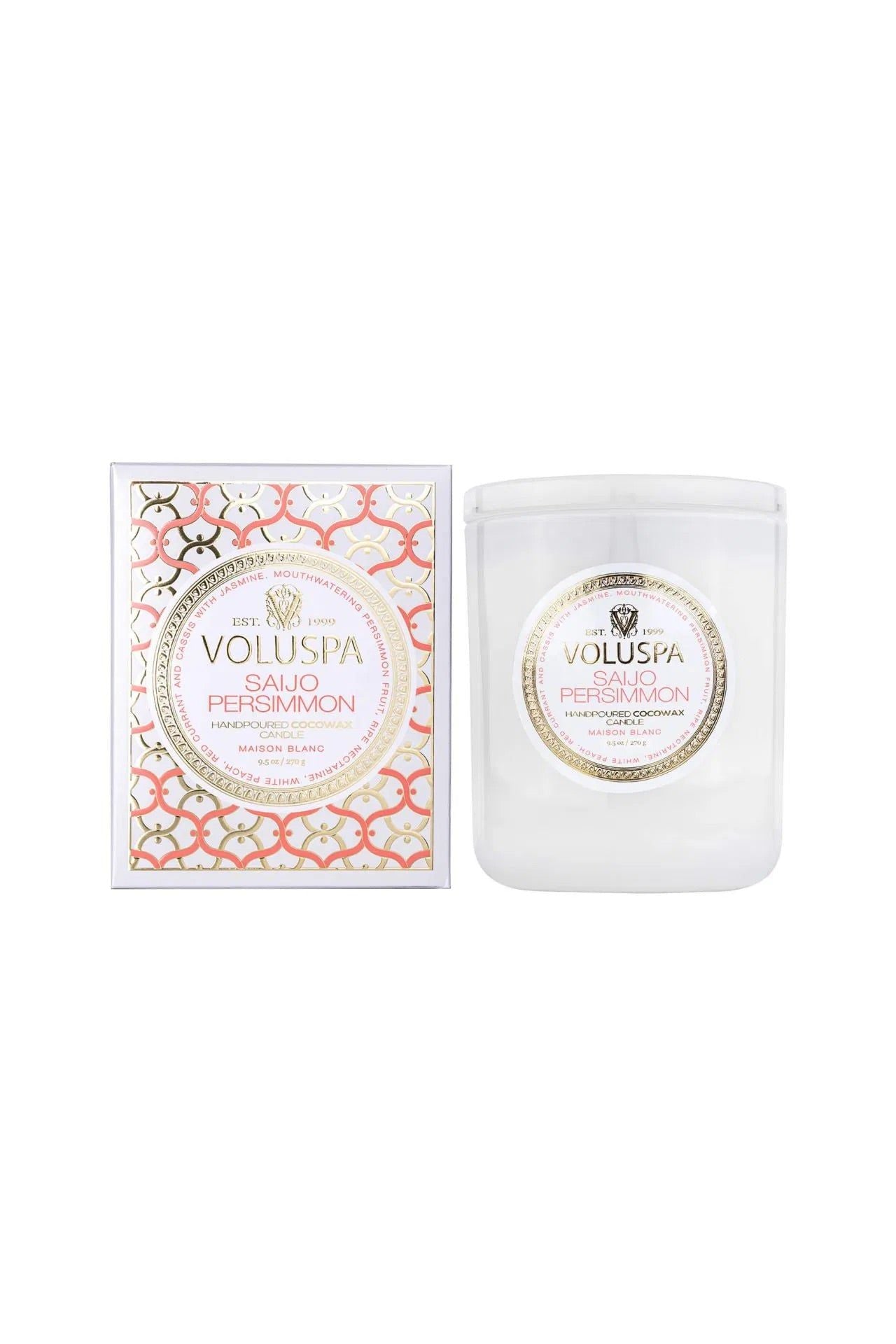 Classic Boxed Candle 269g - Saijo Persimmon - Tilbehør