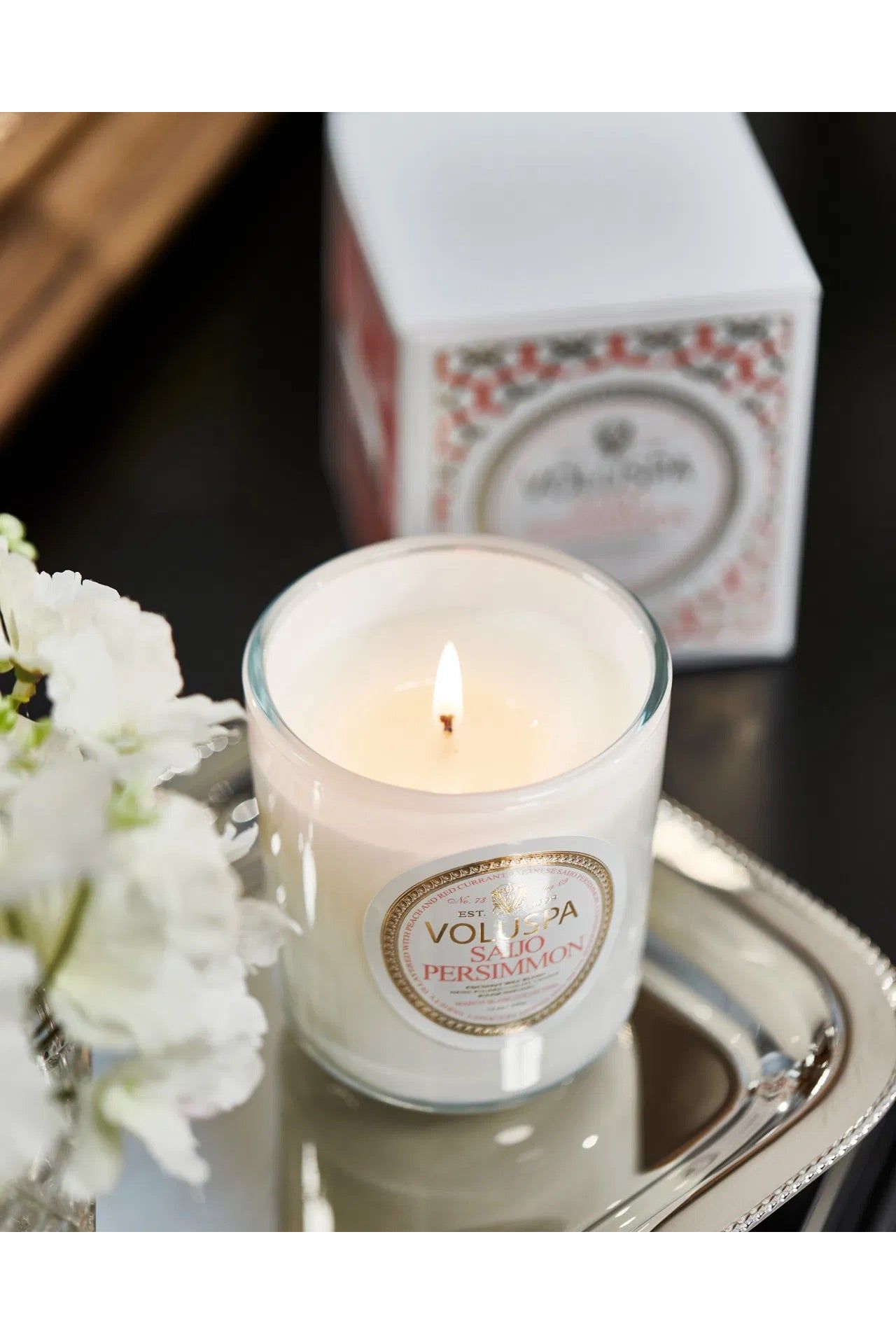 Classic Boxed Candle 269g - Saijo Persimmon - Tilbehør