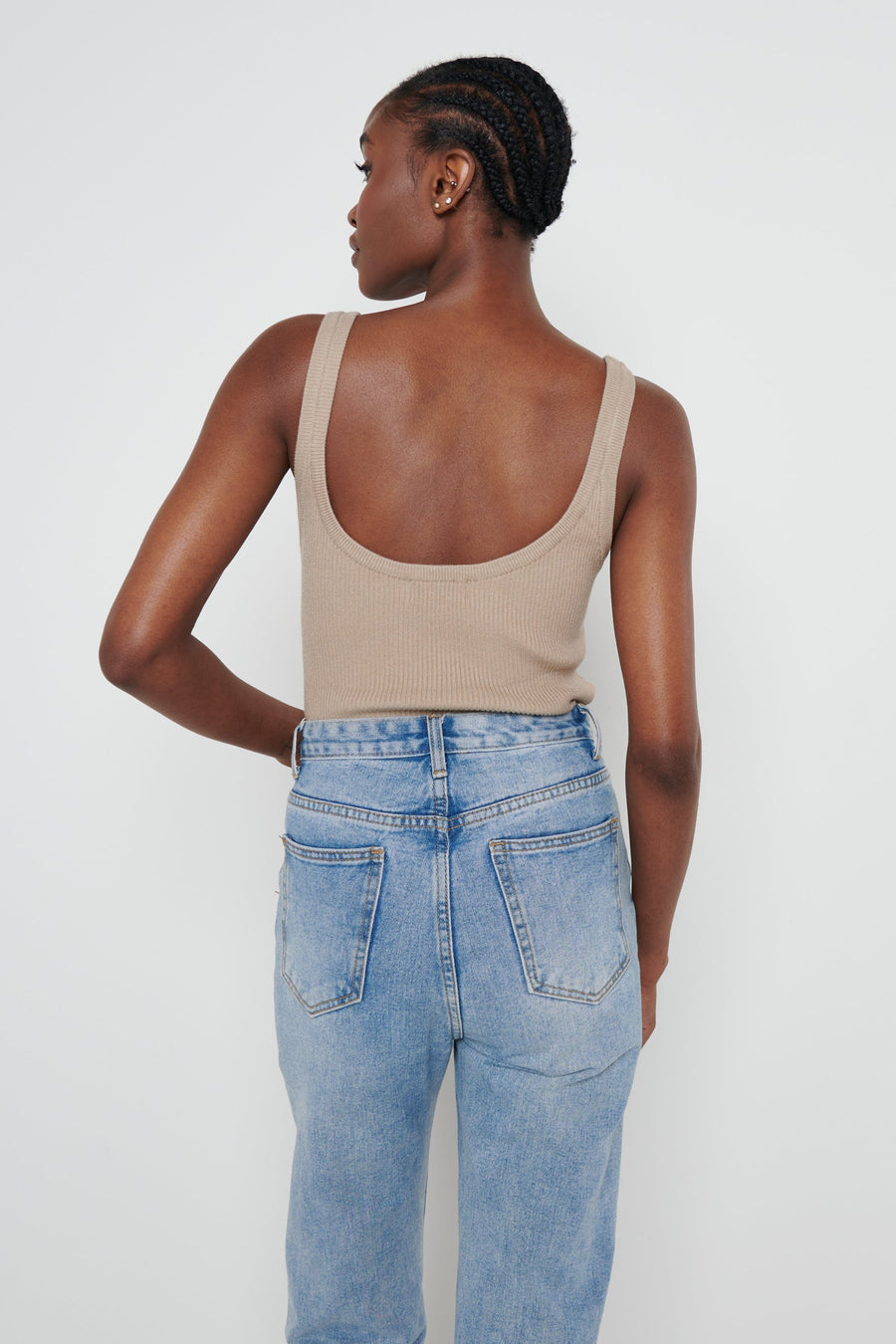 Gabby Knit Cami Top - Overdeler
