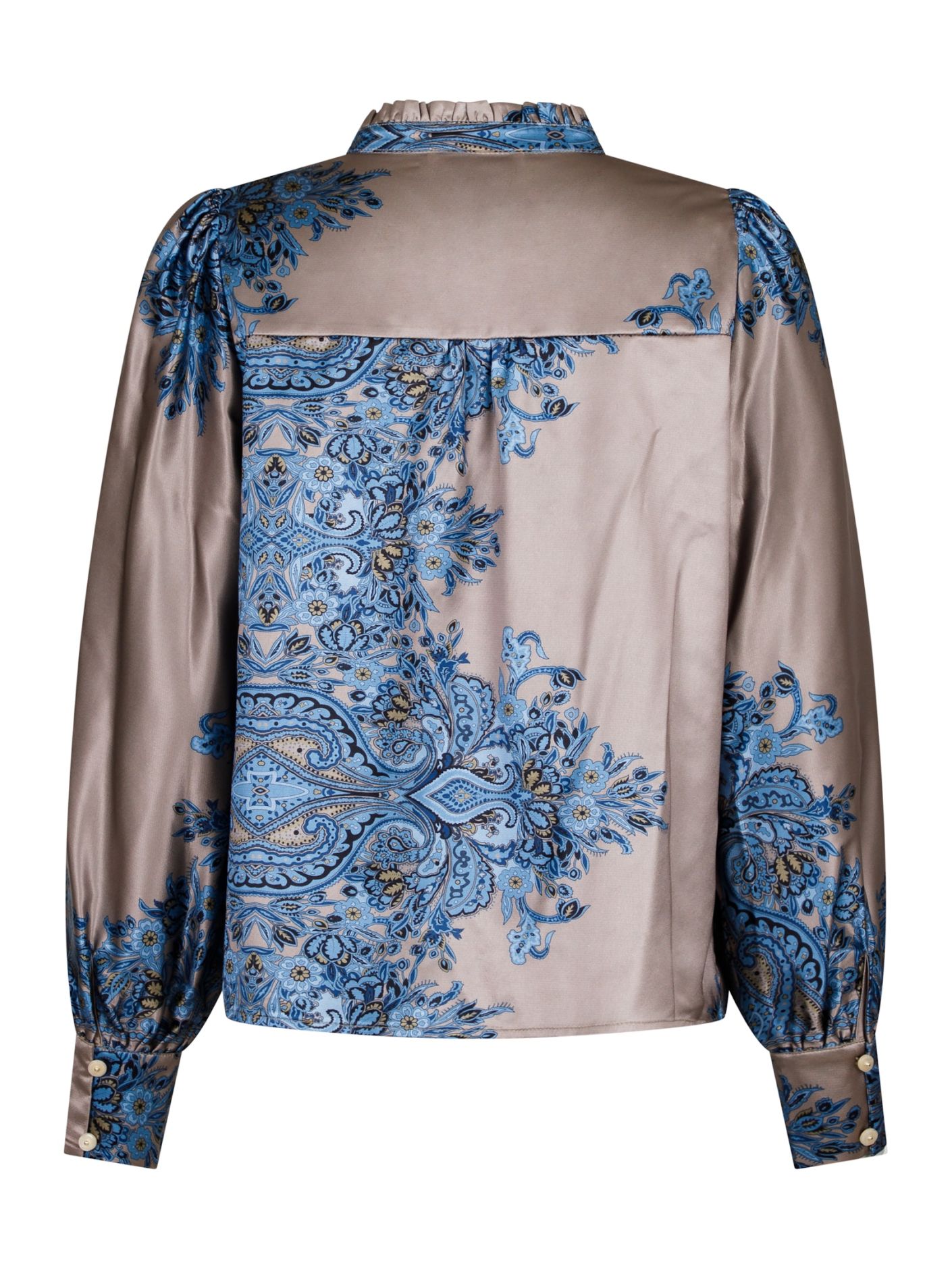 Massima Paisley Border Blouse - Overdeler