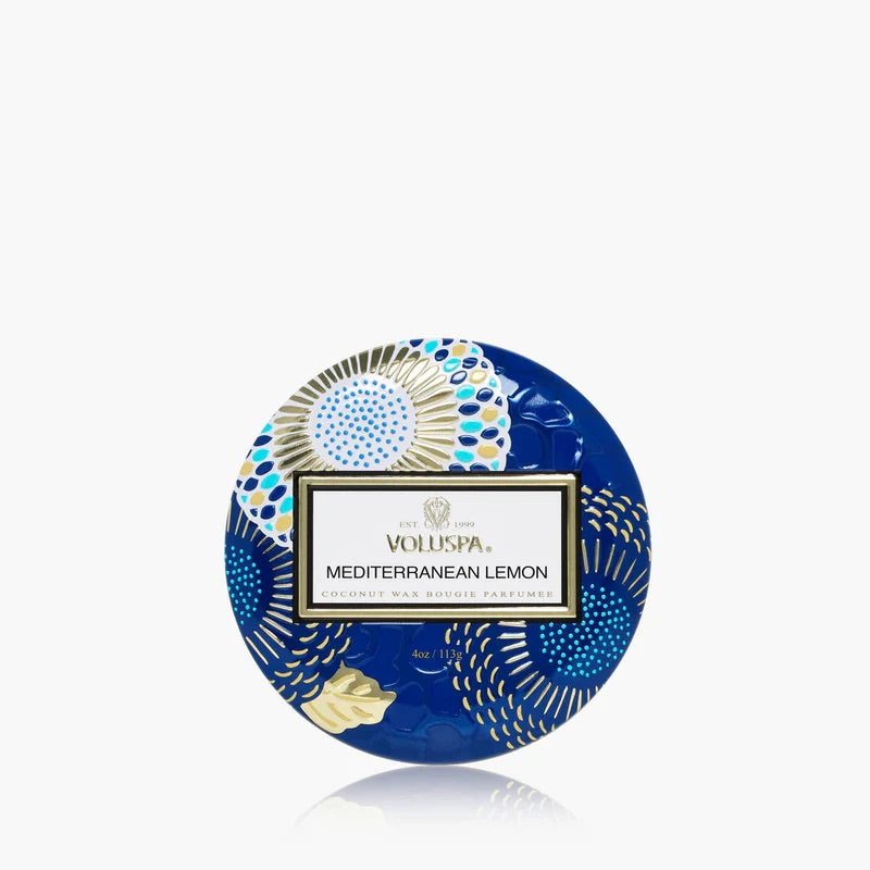 Mini Tin Candle 113g - Mediterranean Lemon - Tilbehør