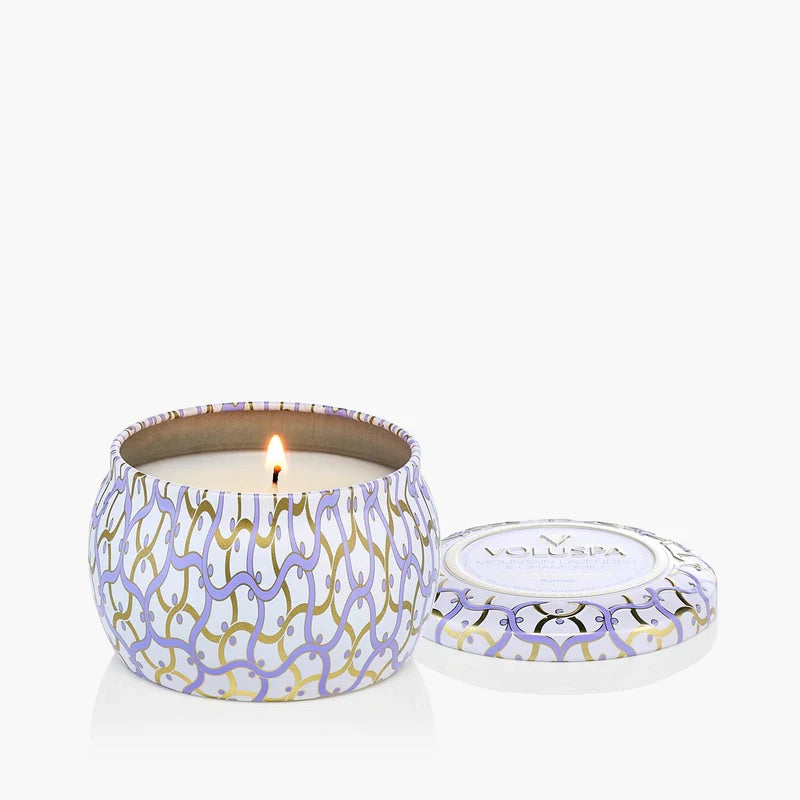Mini Tin Candle 113g - Mountain Lavender & Chamomile