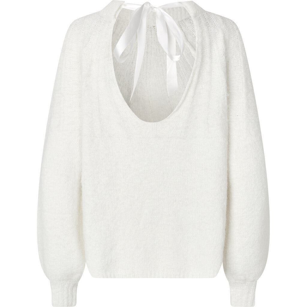 Patrisia Bow Knit Pullover Overdeler