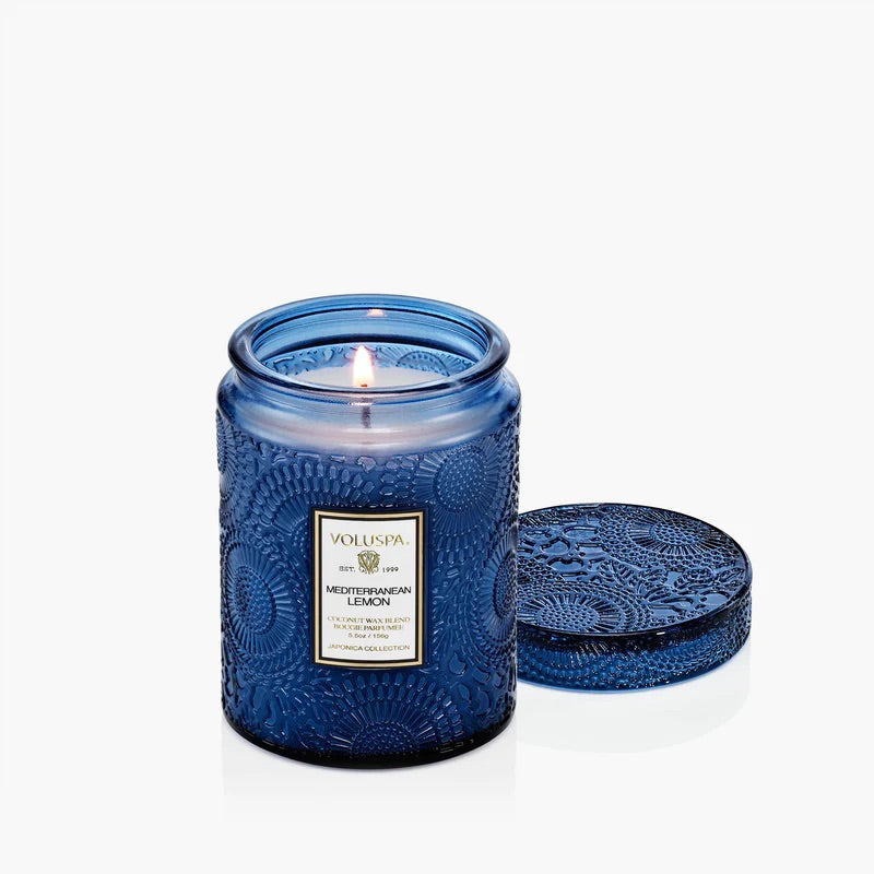 Small Jar Candle 156g - Mediterranean Lemon - Tilbehør