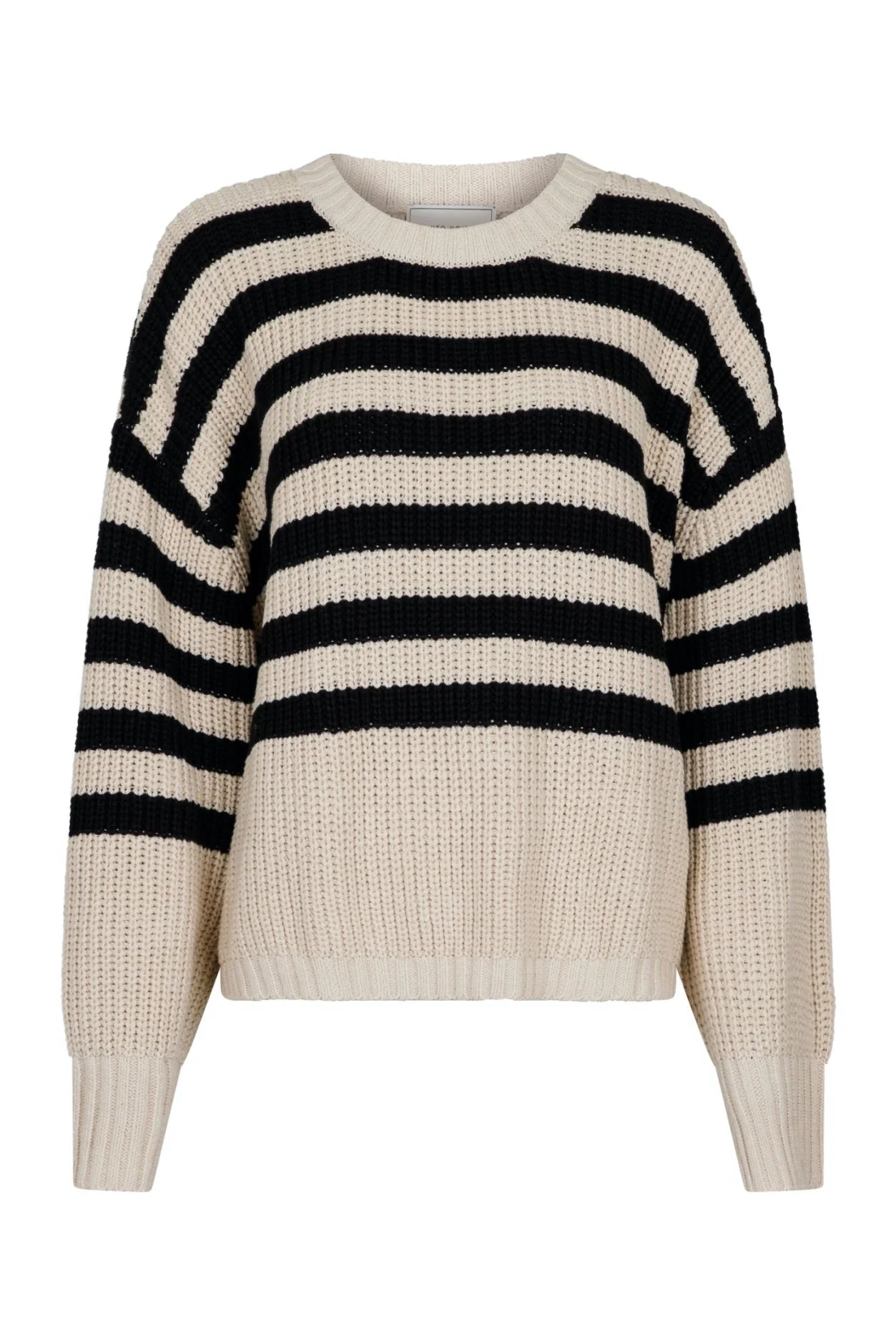 Dakota Stripe Knit Blouse - Overdeler