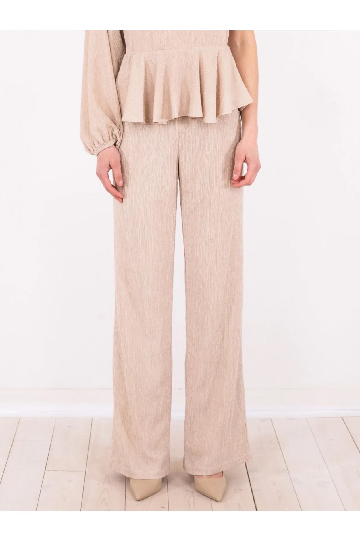 Jona Plisse Pants - Bukser