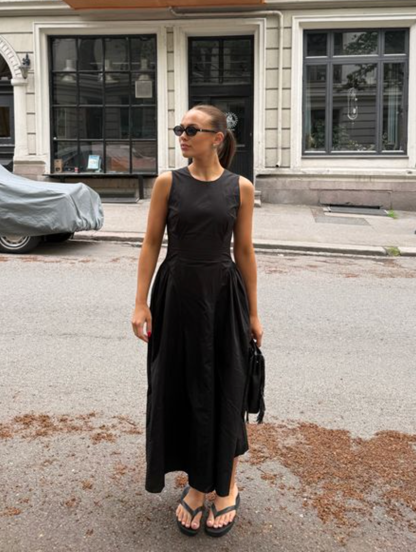 Zora Poplin Dress