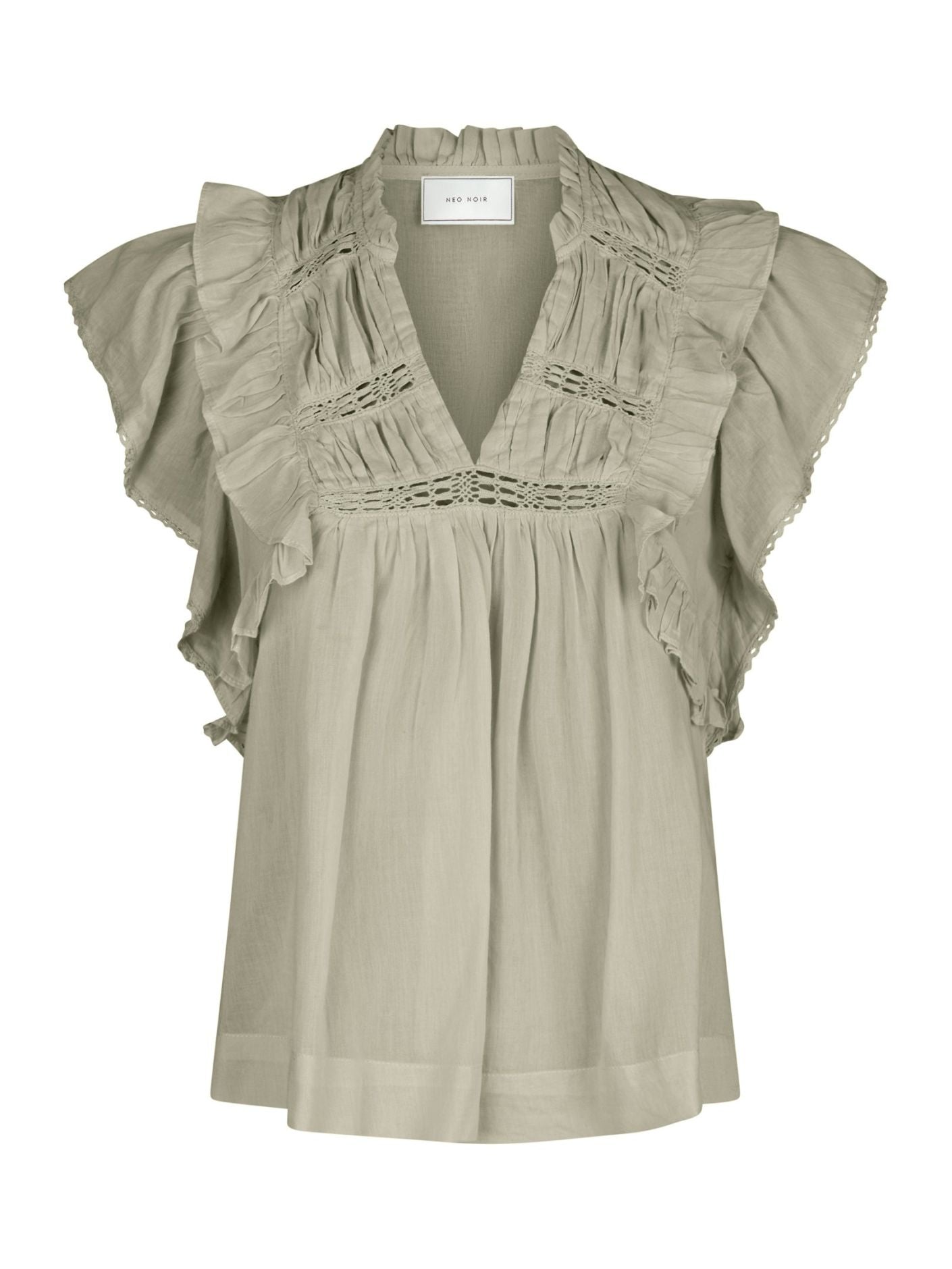 Jayla S Voile Top - Overdeler
