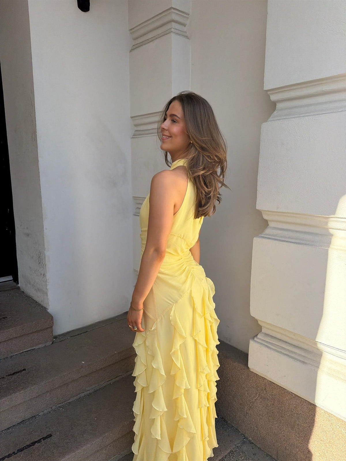 Tiana Gown Ruffle Dress