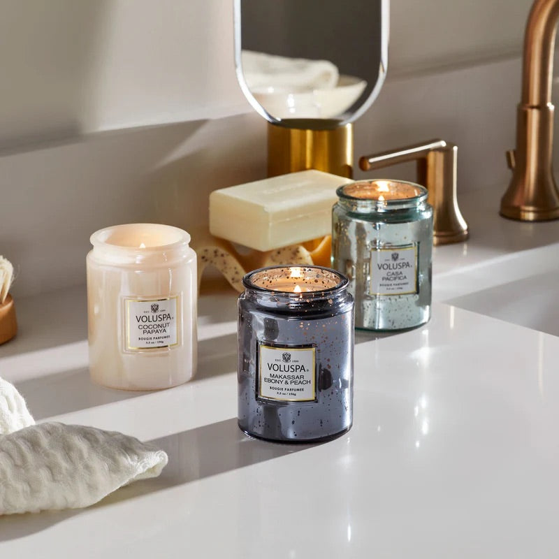 Small Jar Candle 156g - Makassar Ebony & Peach
