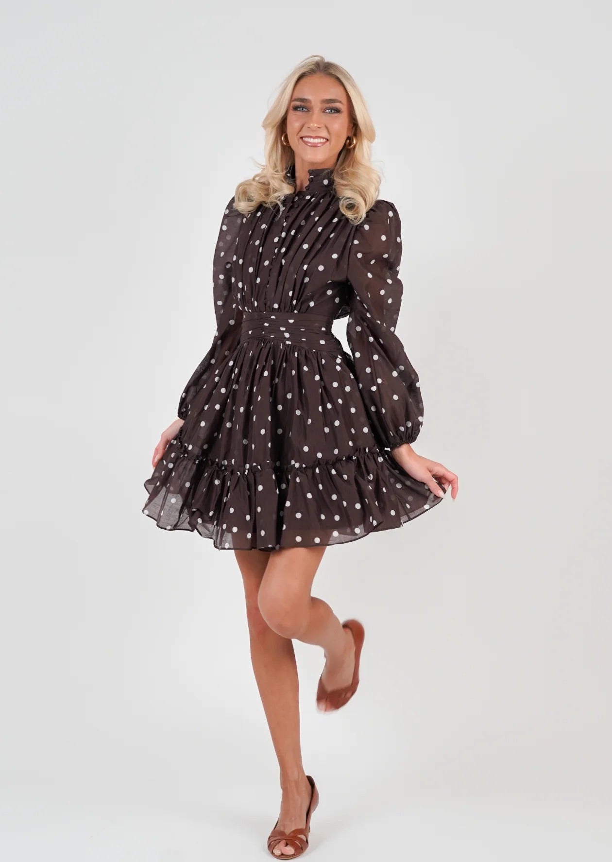 Vanity Dot Short Dress