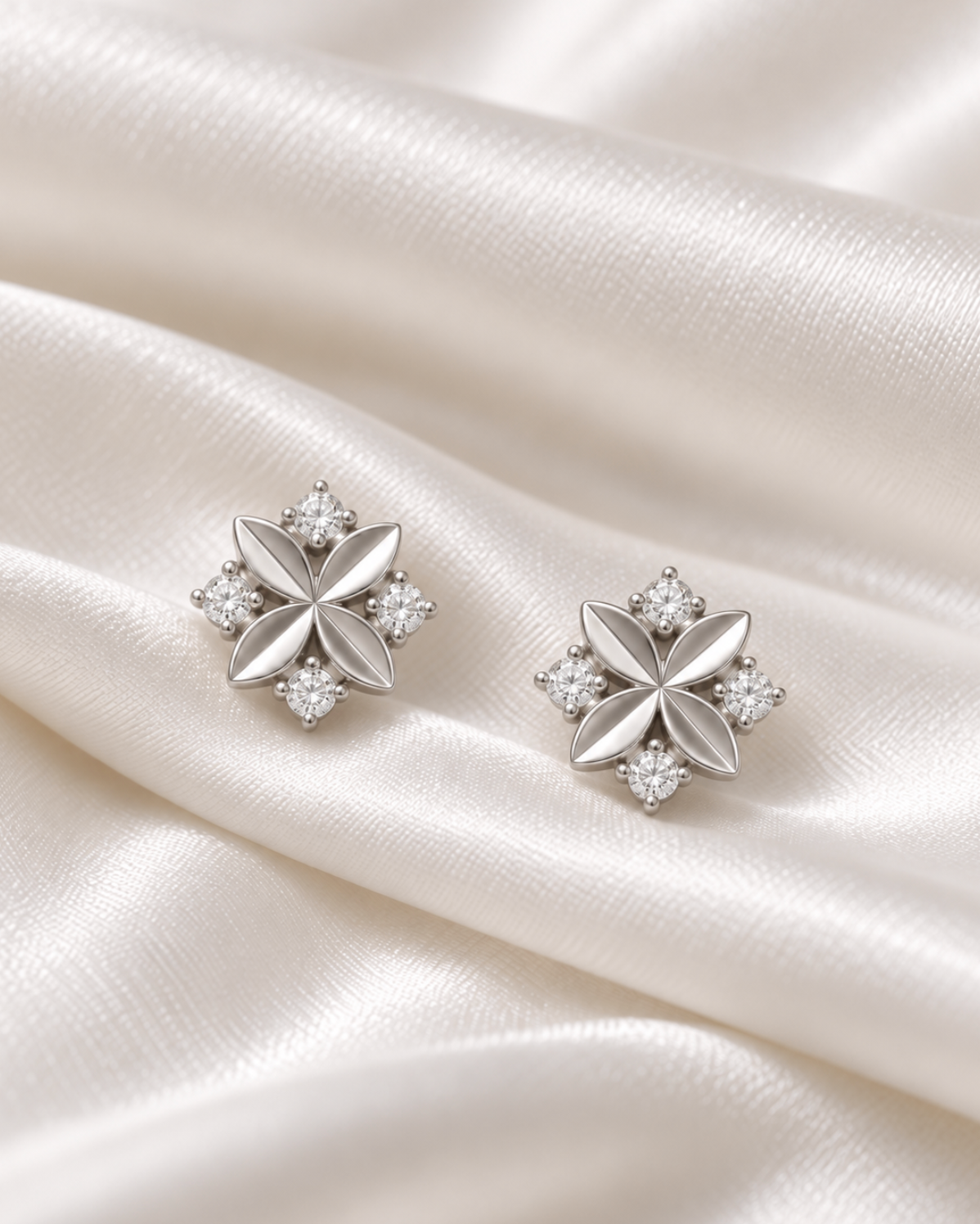 Ruth Earring - Silver