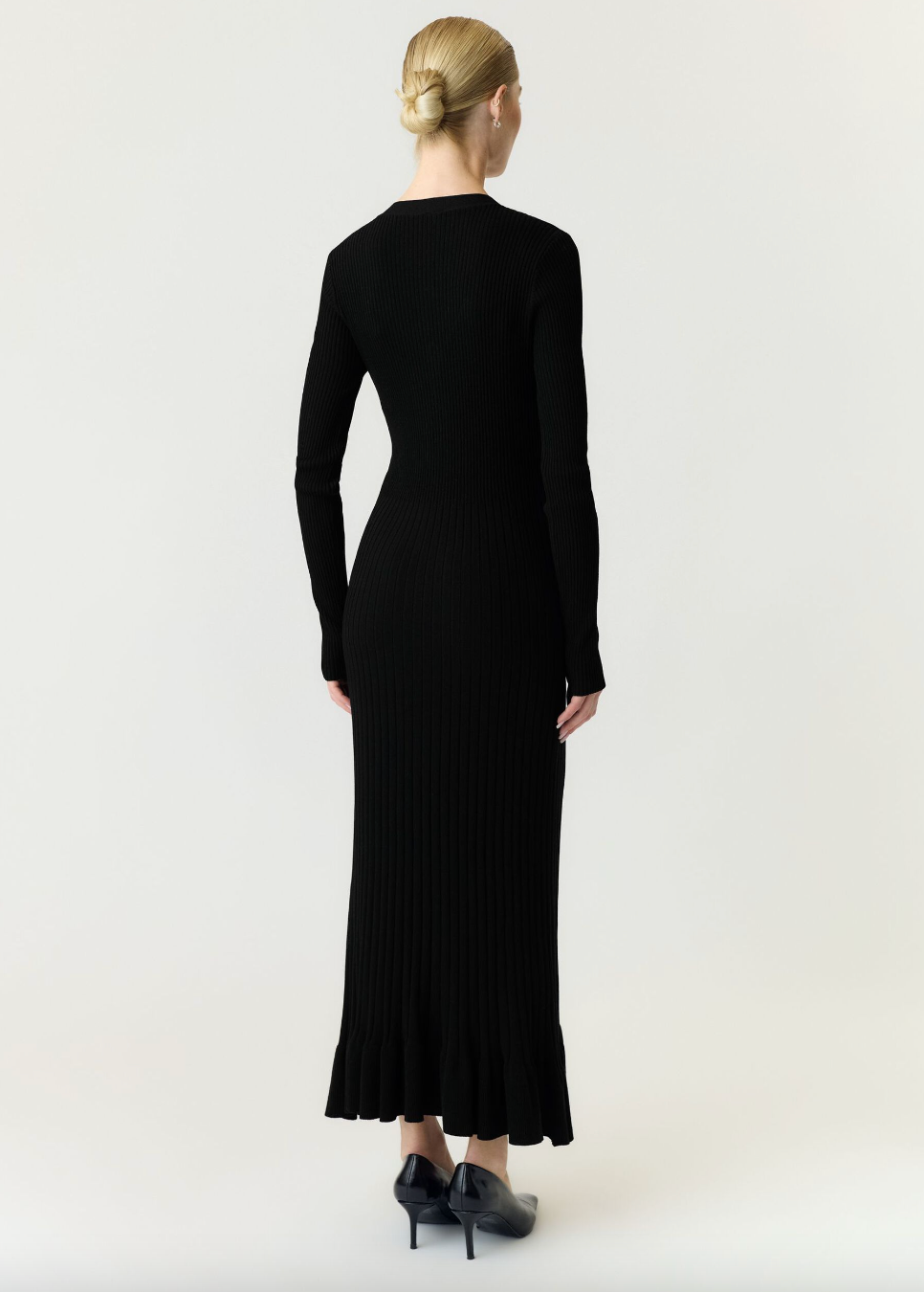 Yasmikla LS Long Knit Dress