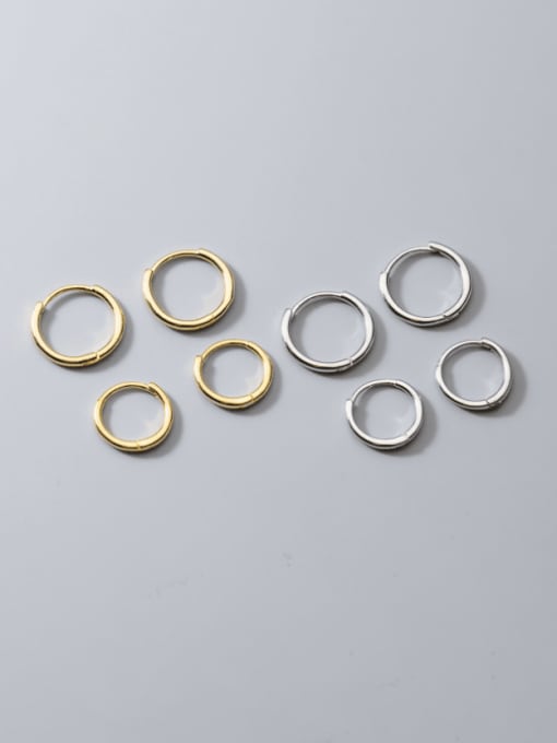 Alma Hoops 14mm - Sølv