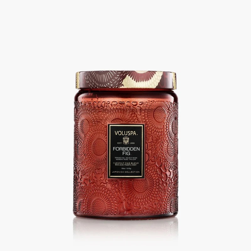 Large Jar Candle 510g - Forbidden Fig