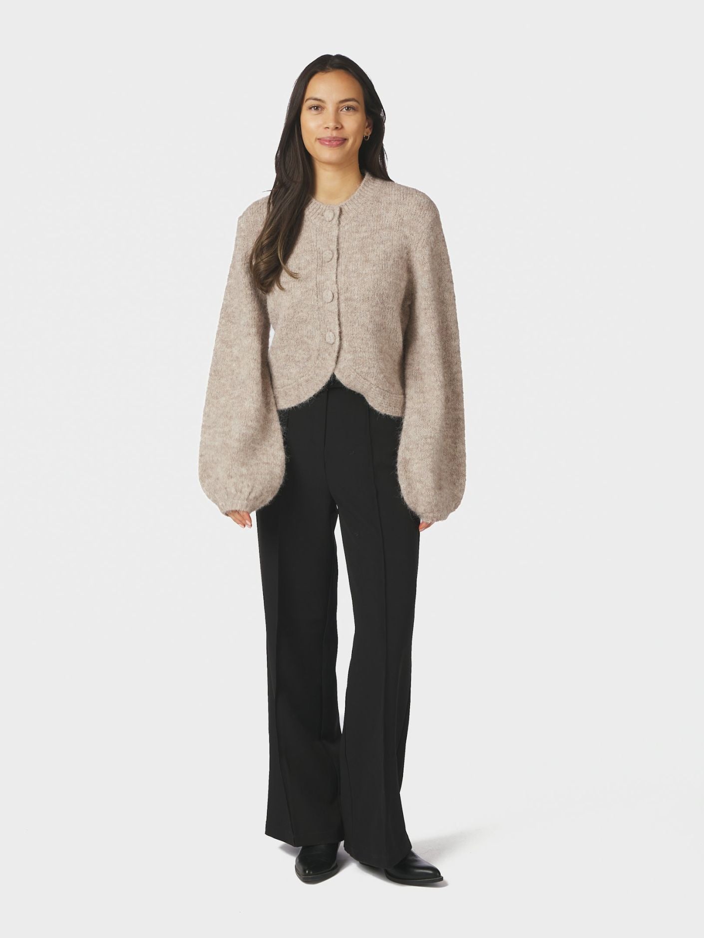 Gio Fluffy Knit Cardigan