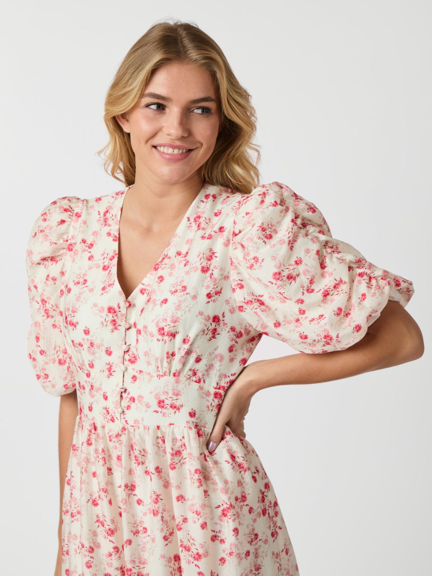 Rilana Pretty Flower Dress - Kjoler
