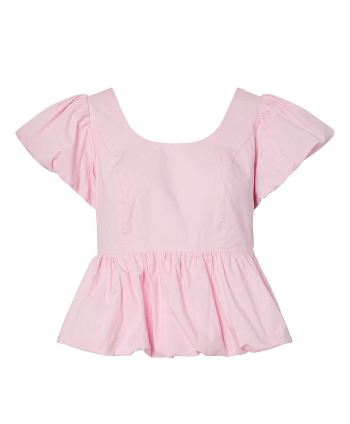 Yasnille SS Bubble Hem Top