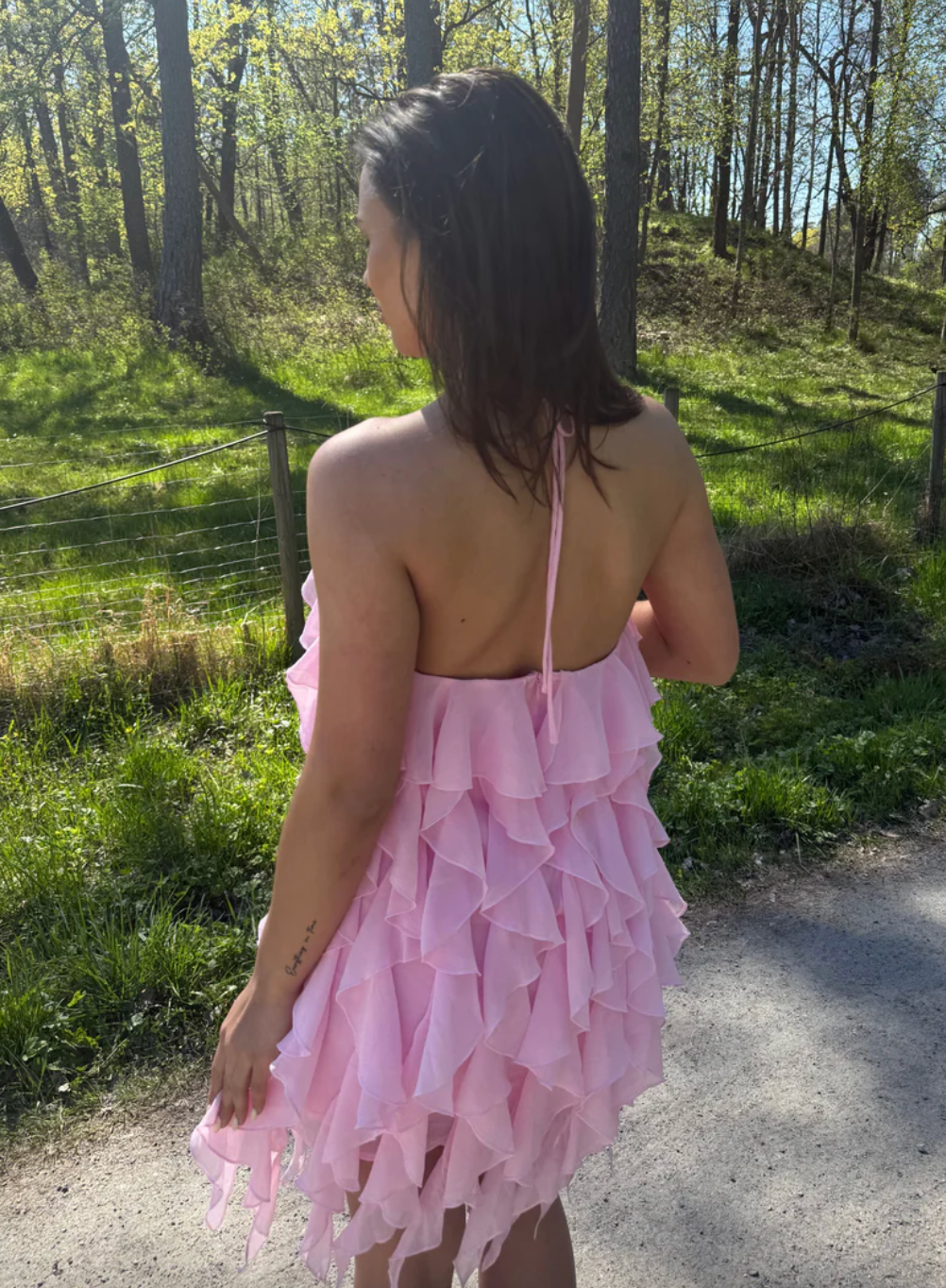 Tiana Mini Ruffle Dress