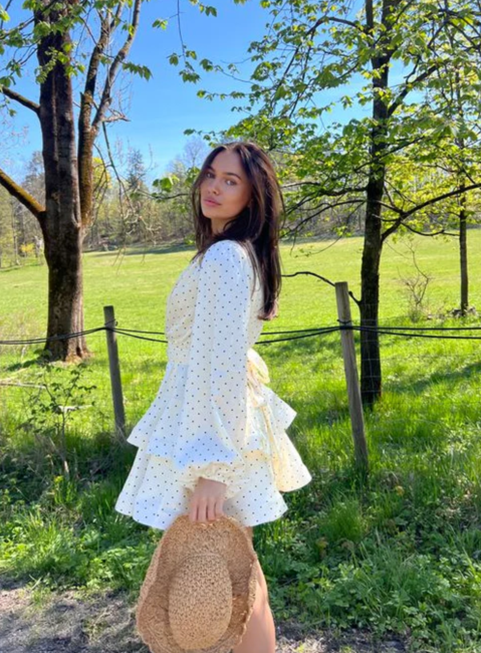 Asya Bedouin Dress - Snow Drop