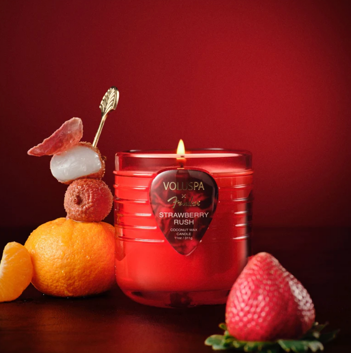 Strawberry Rush Boxed Candle 311g