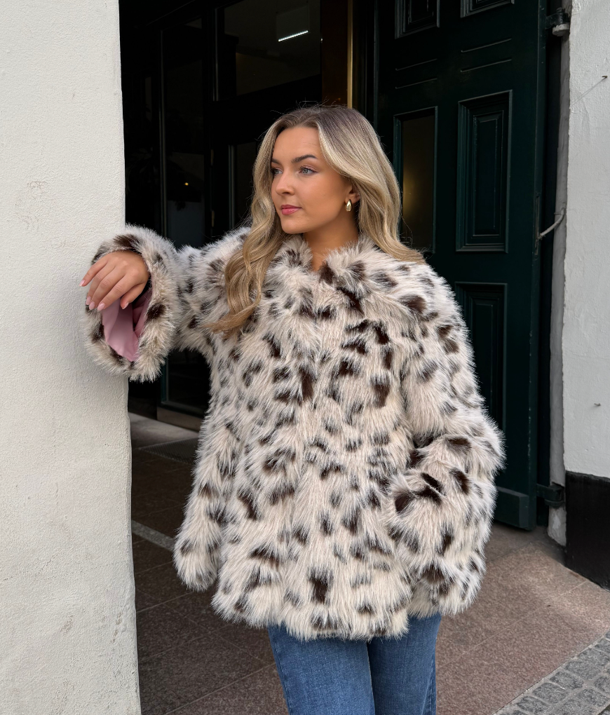Clermonte Ellie Fake Fur Leo