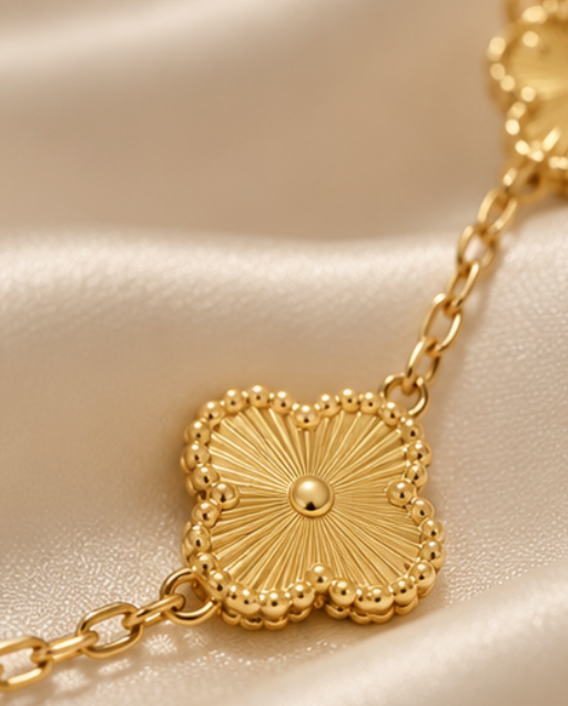 Gabby Multi Clover Necklace