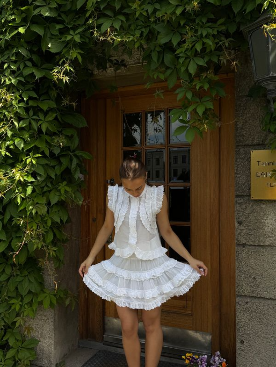 Heidie Ruffle Skirt