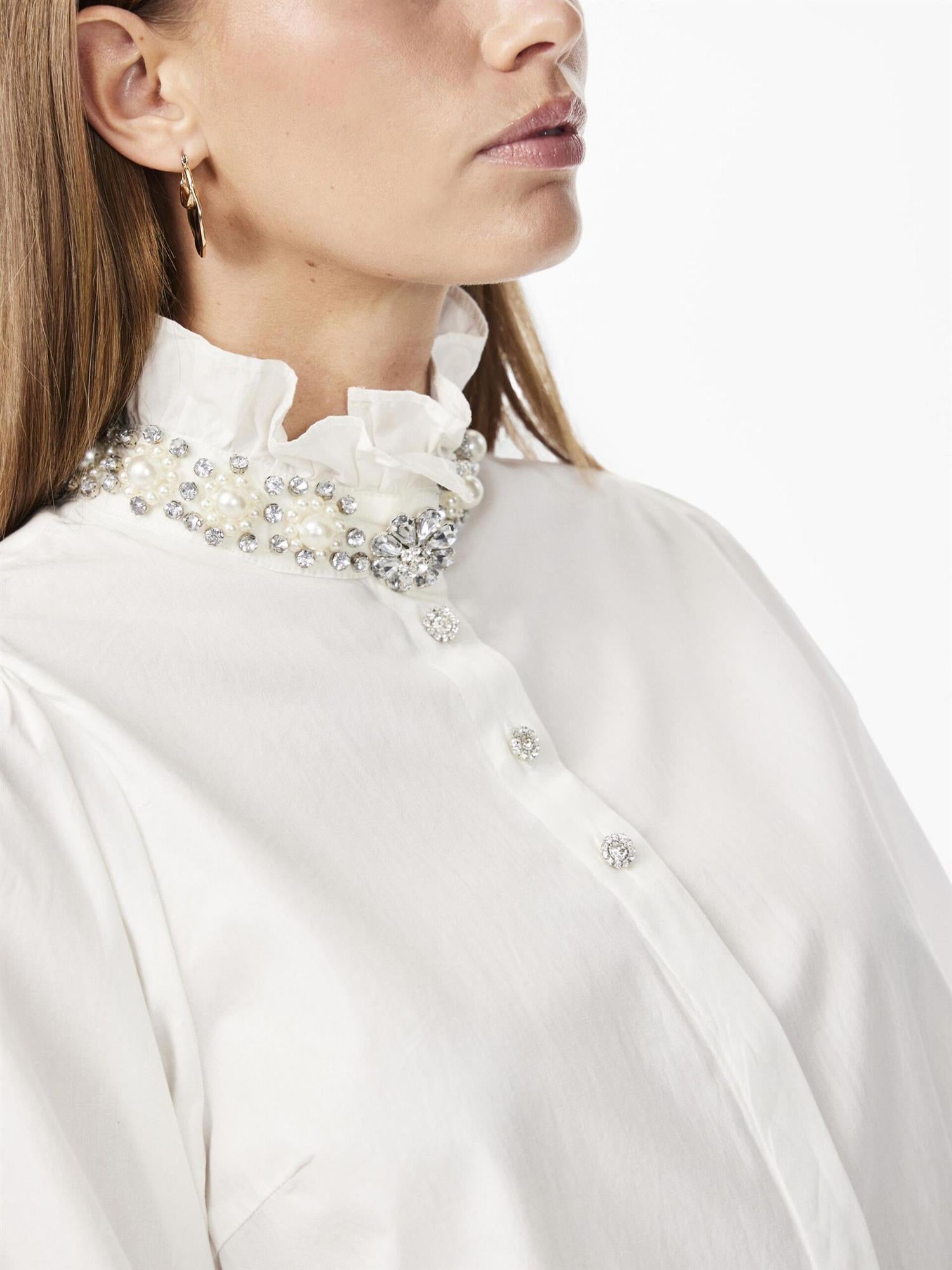 Yasmanilla ls Embellished Top - Kjoler