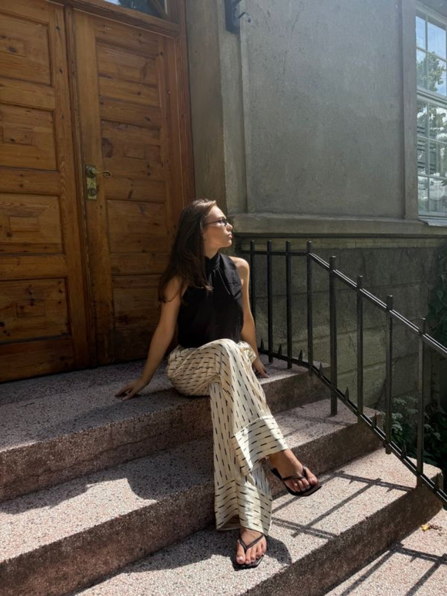 Sora Print Pants