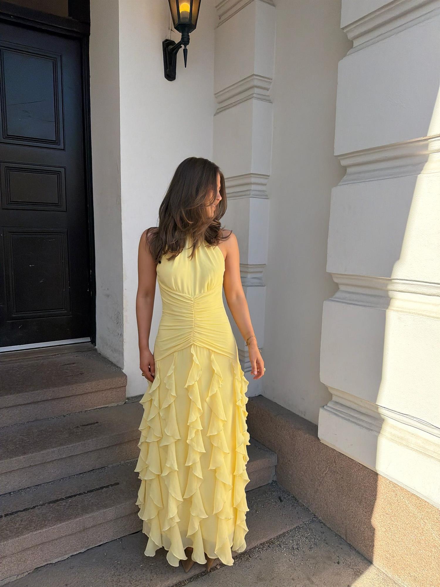 Tiana Gown Ruffle Dress
