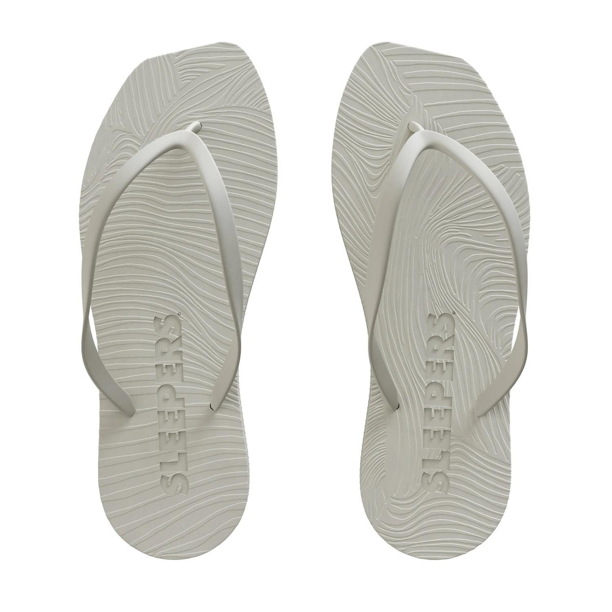Tapered Flip Flop - Hvit