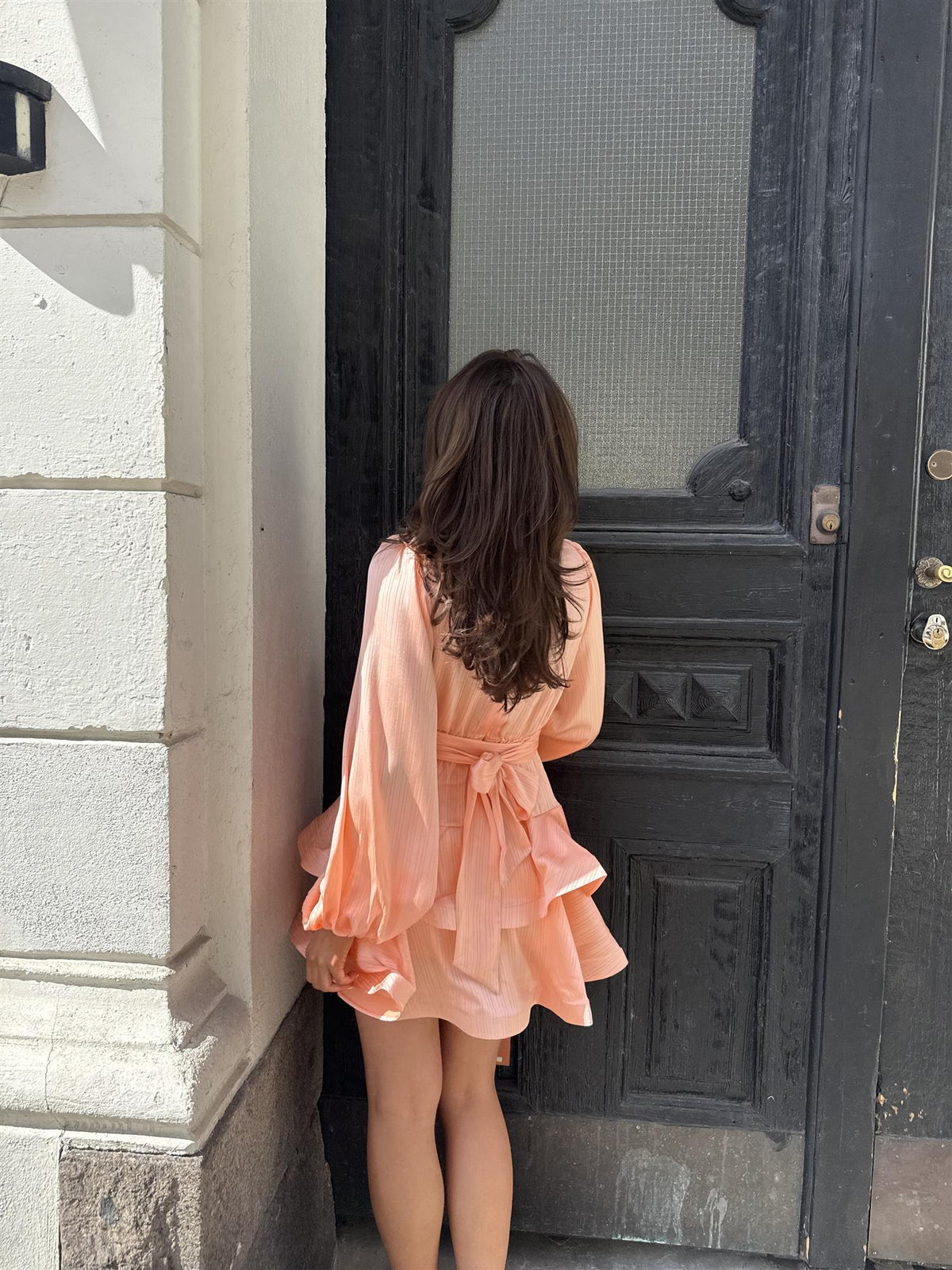 Asya Bedouin Dress - Cantaloupe