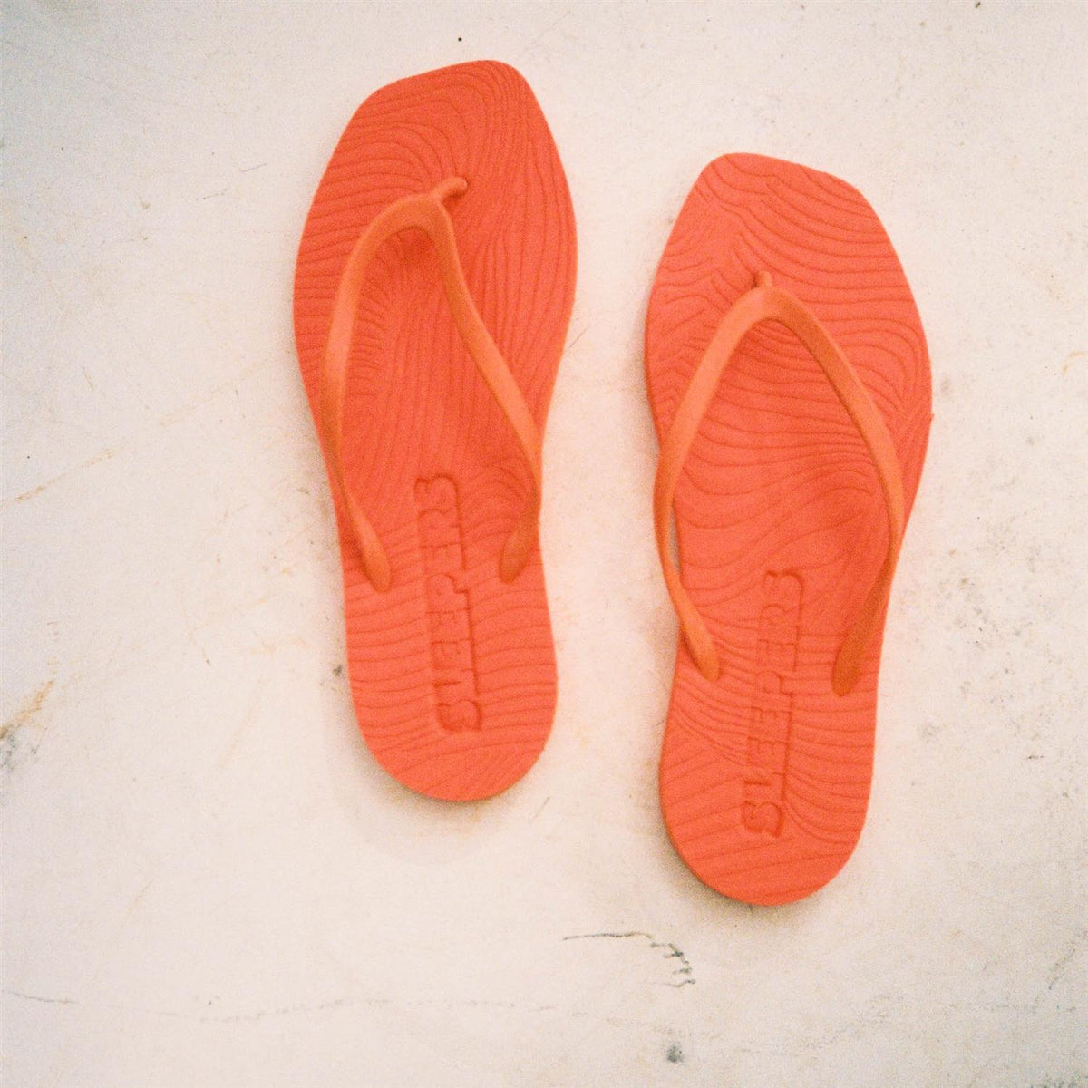 Tapered Flip Flop - Orange