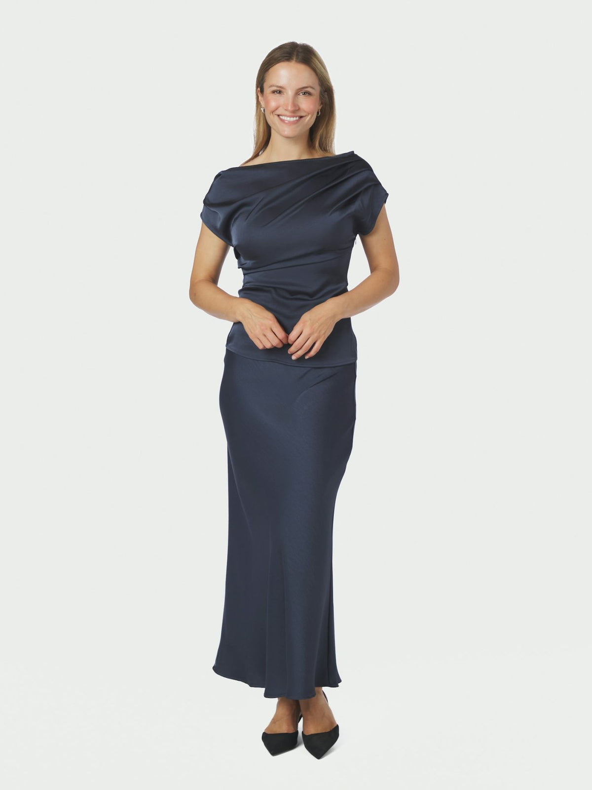 Mabelle Heavy Sateen Top