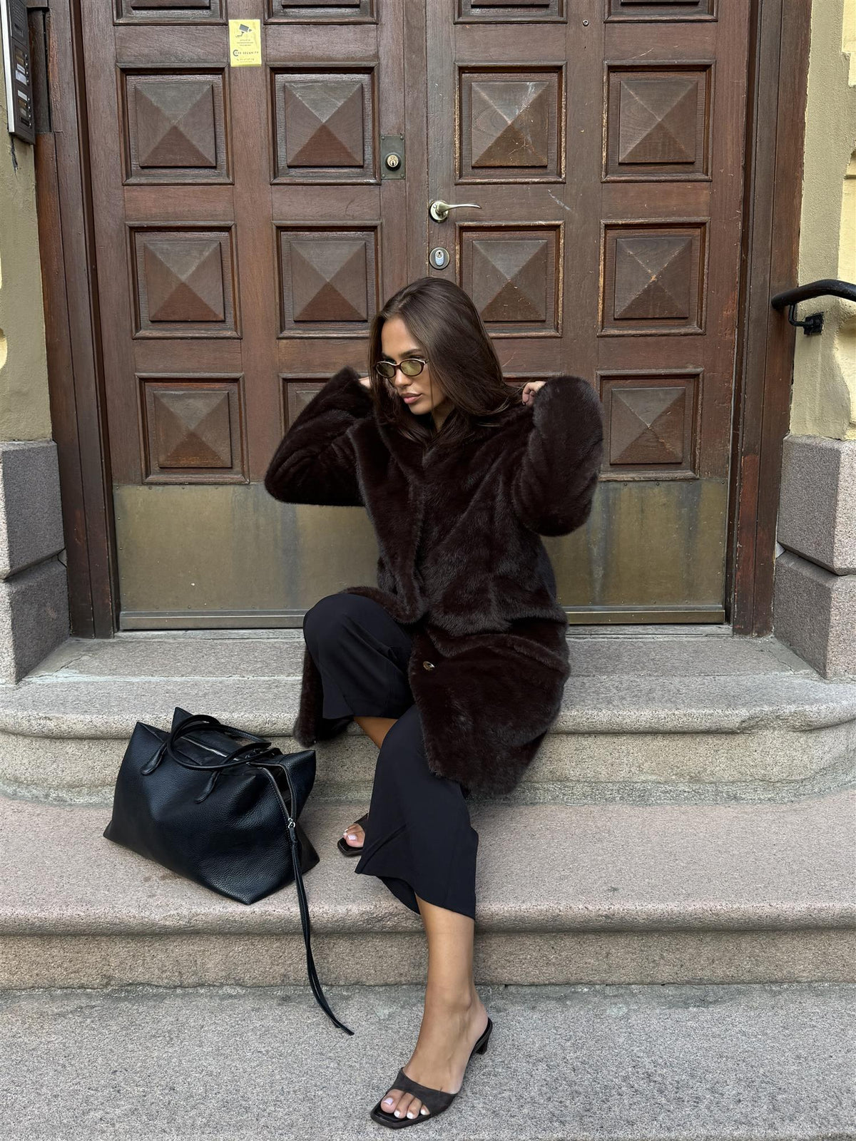 Lydia Long Fake Fur