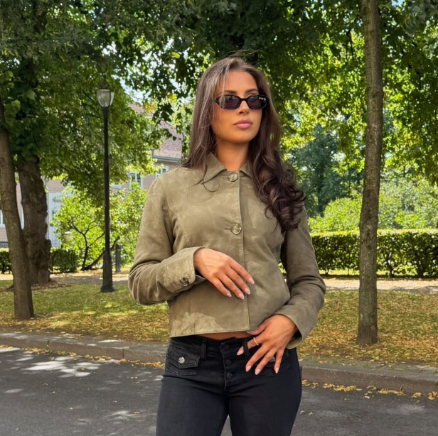 Allie Goat Suede Jacket