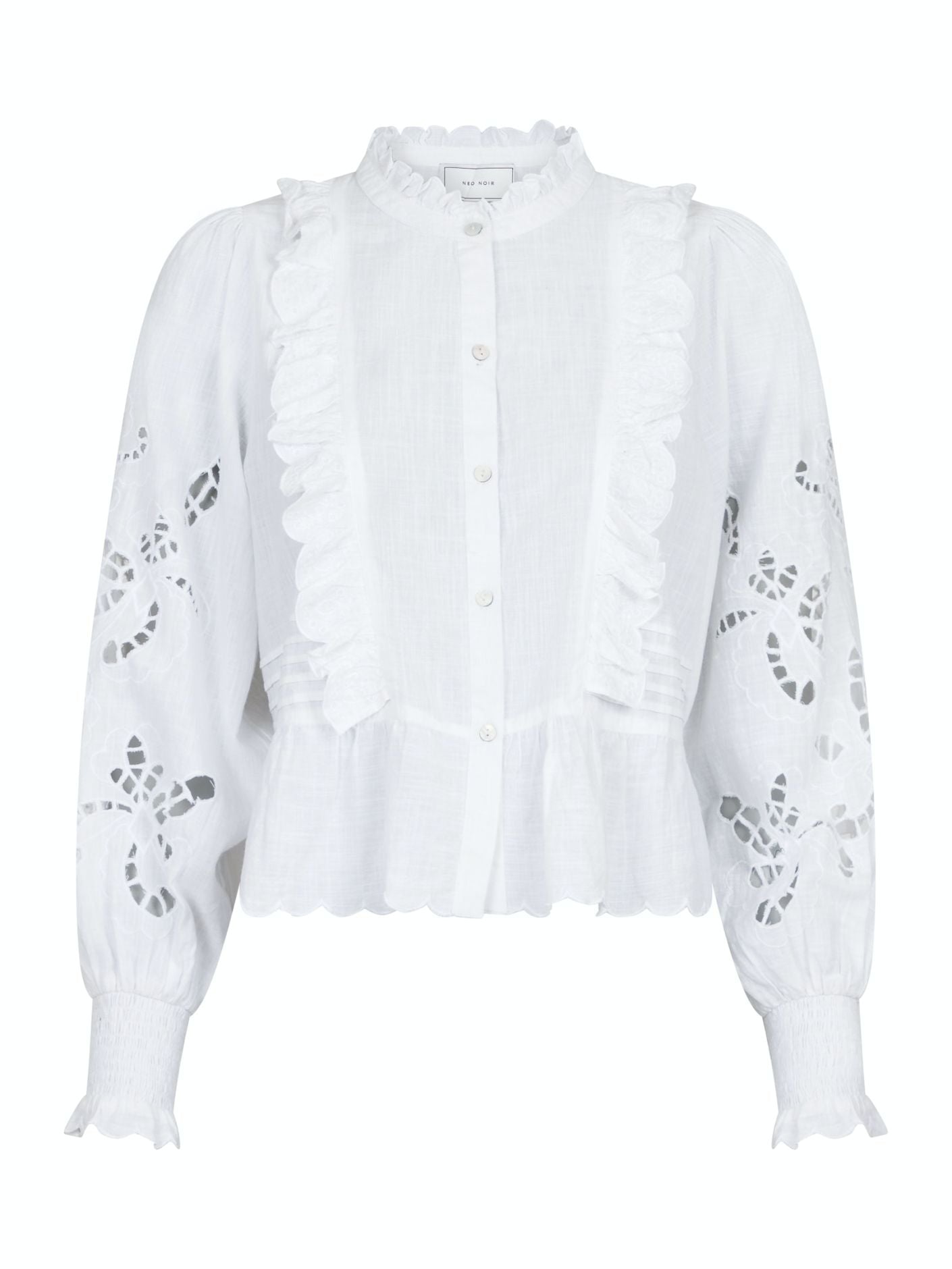 Petrine Embroidery Blouse - Overdeler