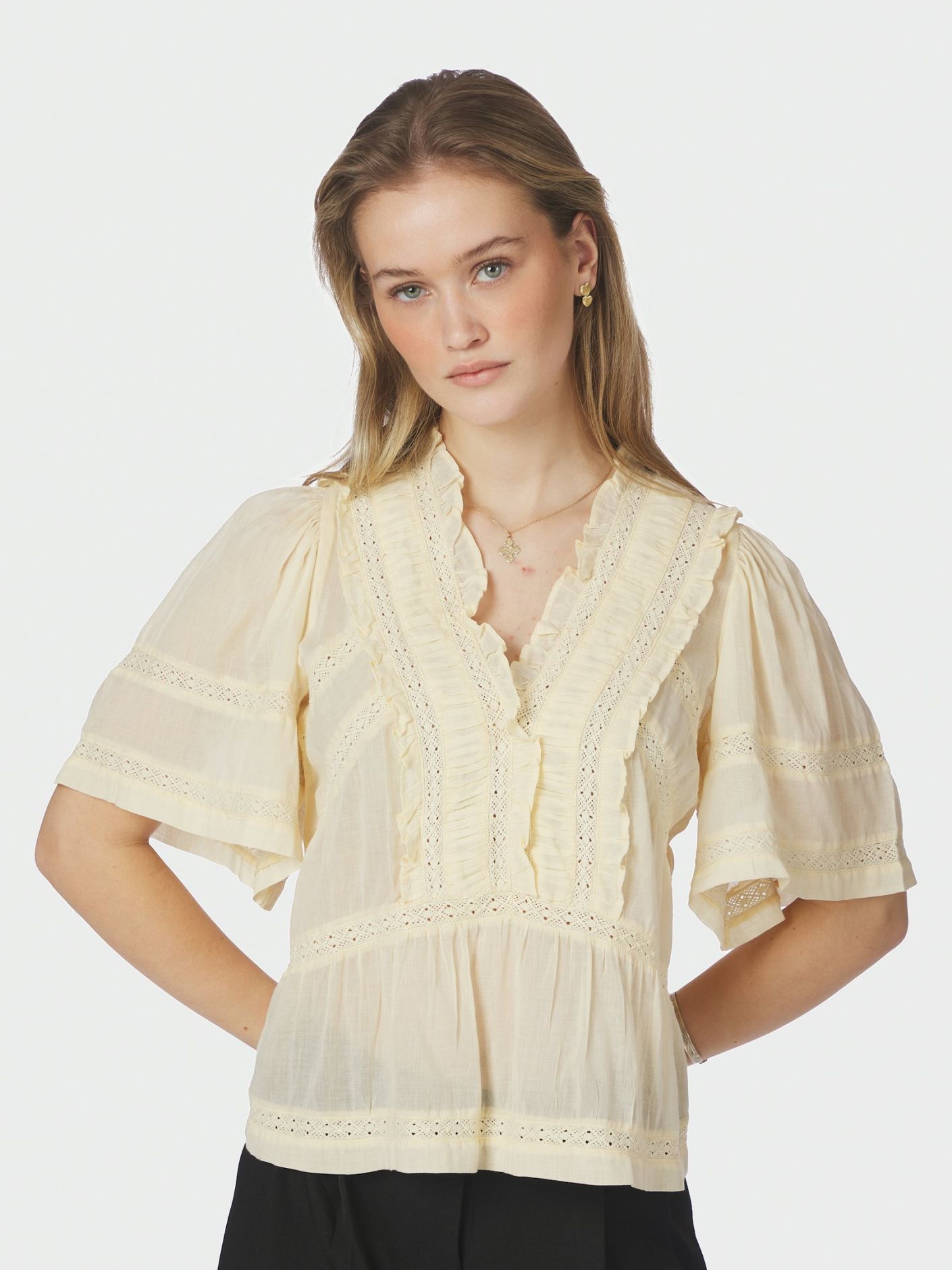 Evienne S Voile Top