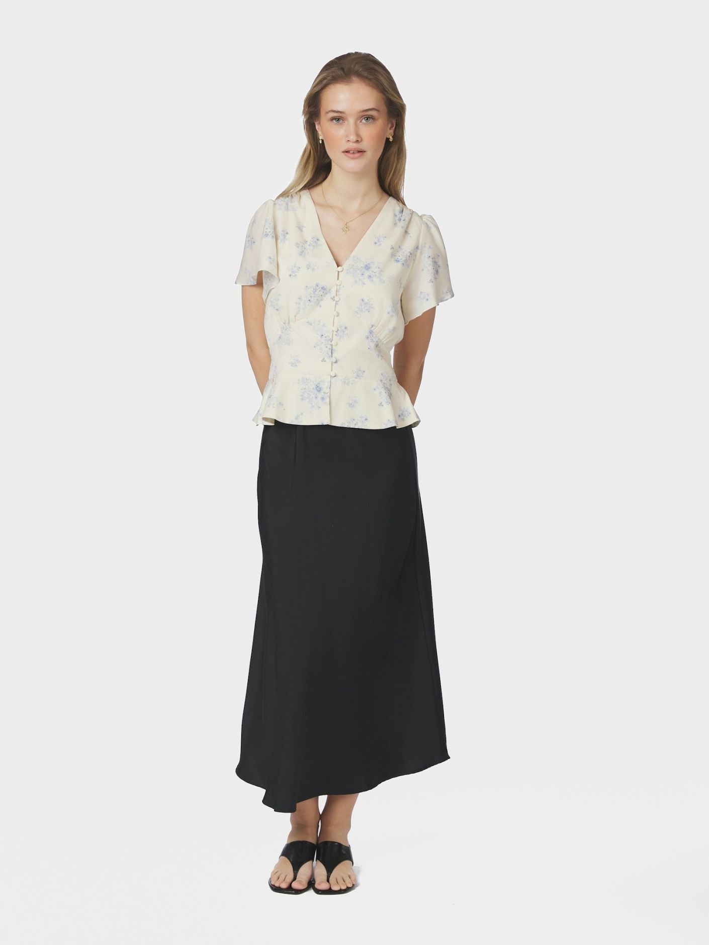 Jasmin Delicate Flower Blouse