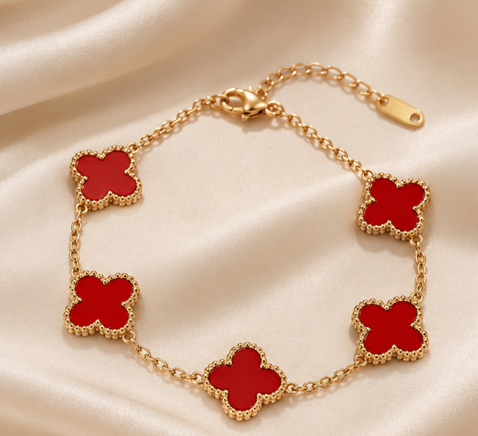 Haily Four Leaf Bracelet