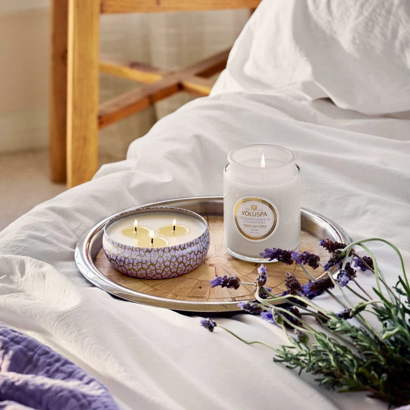 3-Wick Tin Candle 340g - Mountain Lavender & Chamomile