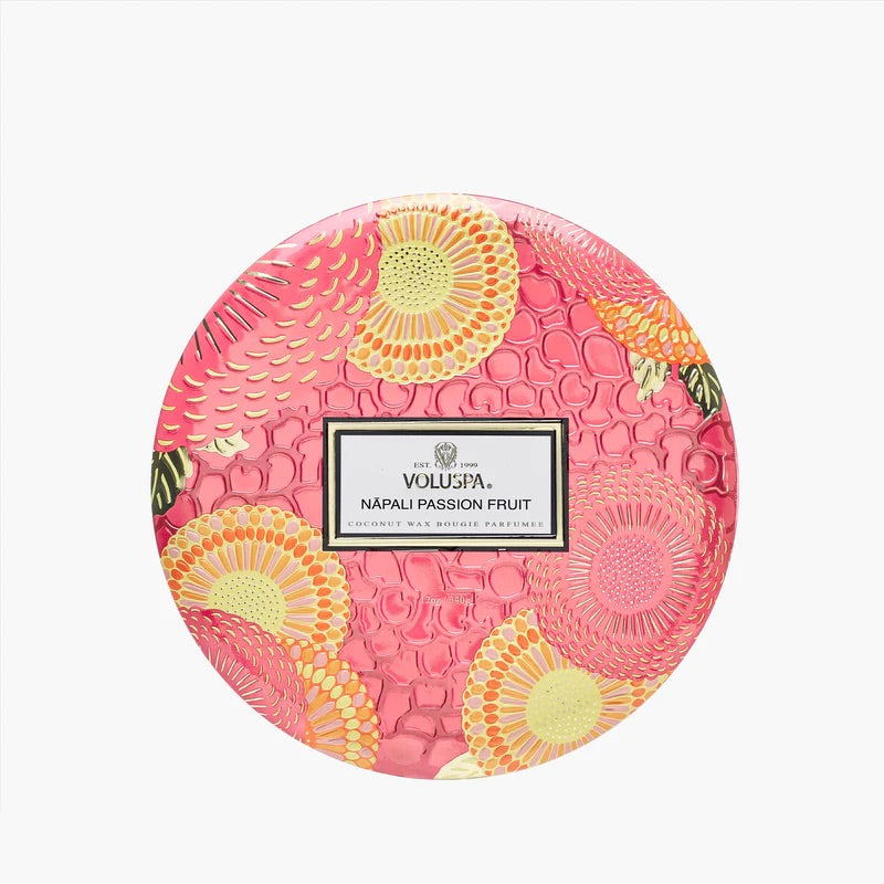 3-Wick Tin Candle 340g - Nãpoli Passion Fruits - Tilbehør