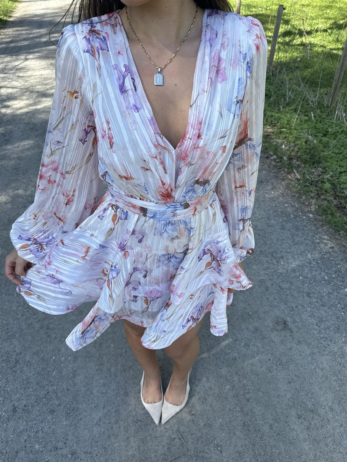 Asya Bedouin Dress - Dreamy Blossom
