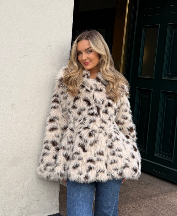 Clermonte Ellie Fake Fur Leo