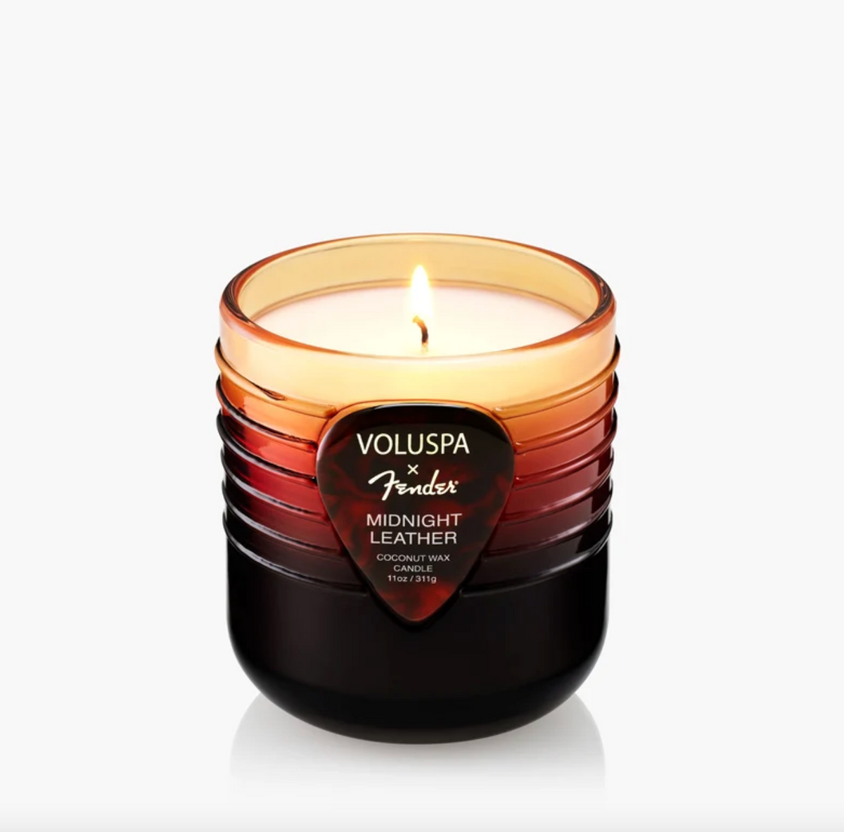 Midnight Leather Boxed Candle 311g