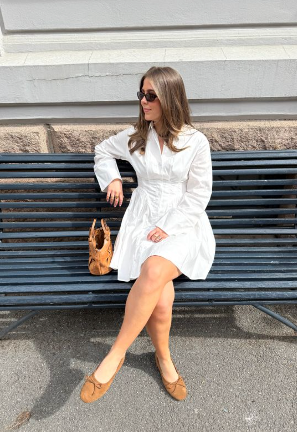 Ulissa Poplin Shirt Dress